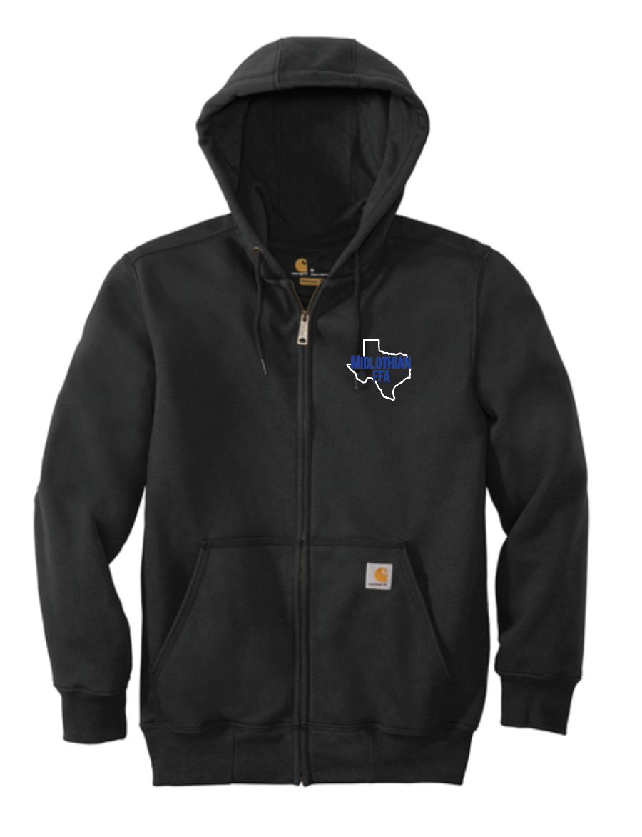 Midlothian FFA Carhartt Paxton Rain Defender Full Zip (Two Color Options)
