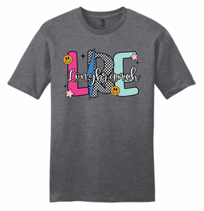 Longbranch Script Apparel-Adult (Multiple Apparel Options)