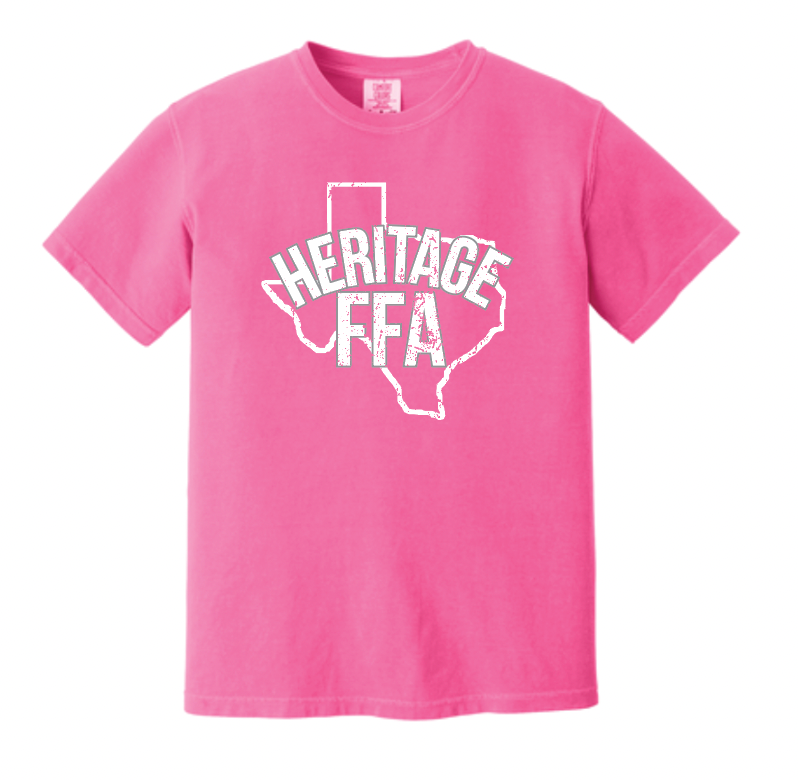 Heritage FFA Apparel Neon Pink (Multiple Apparel Options)