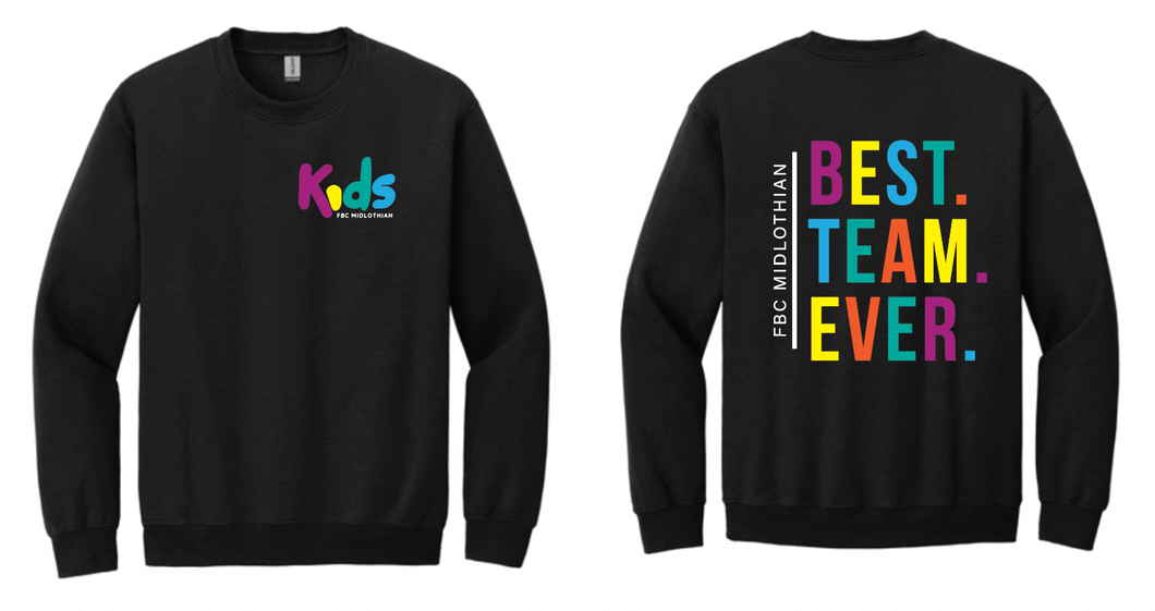 FBC Midlothian Kids Crew Sweatshirt