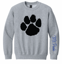 Load image into Gallery viewer, Furry Paw Crew Sweatshirt (Youth and Adult)
