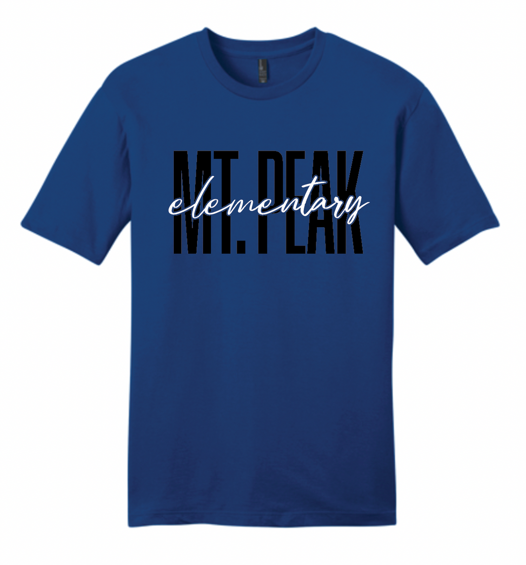 Mt. Peak Script Apparel Youth (Multiple Apparel Options)