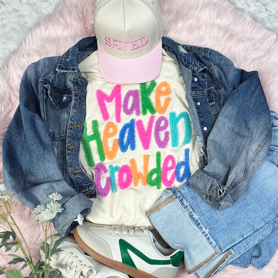 Make Heaven Crowded Fuzzy Sweatshirt