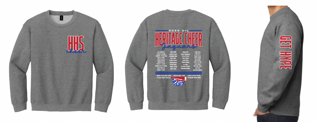 Heritage Cheer UIL Sweatshirt