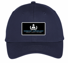 Load image into Gallery viewer, TCC Surgical Tech 6 Panel Unstructured Twill Cap (Multiple Color Options)
