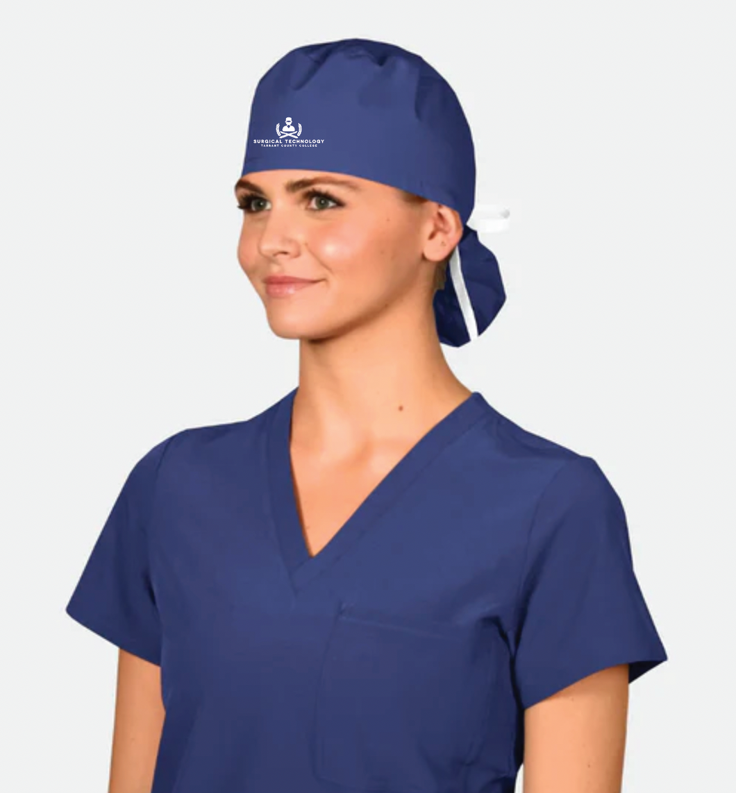 TCC Surgical Tech Scrub Hats (Multiple Options Available)