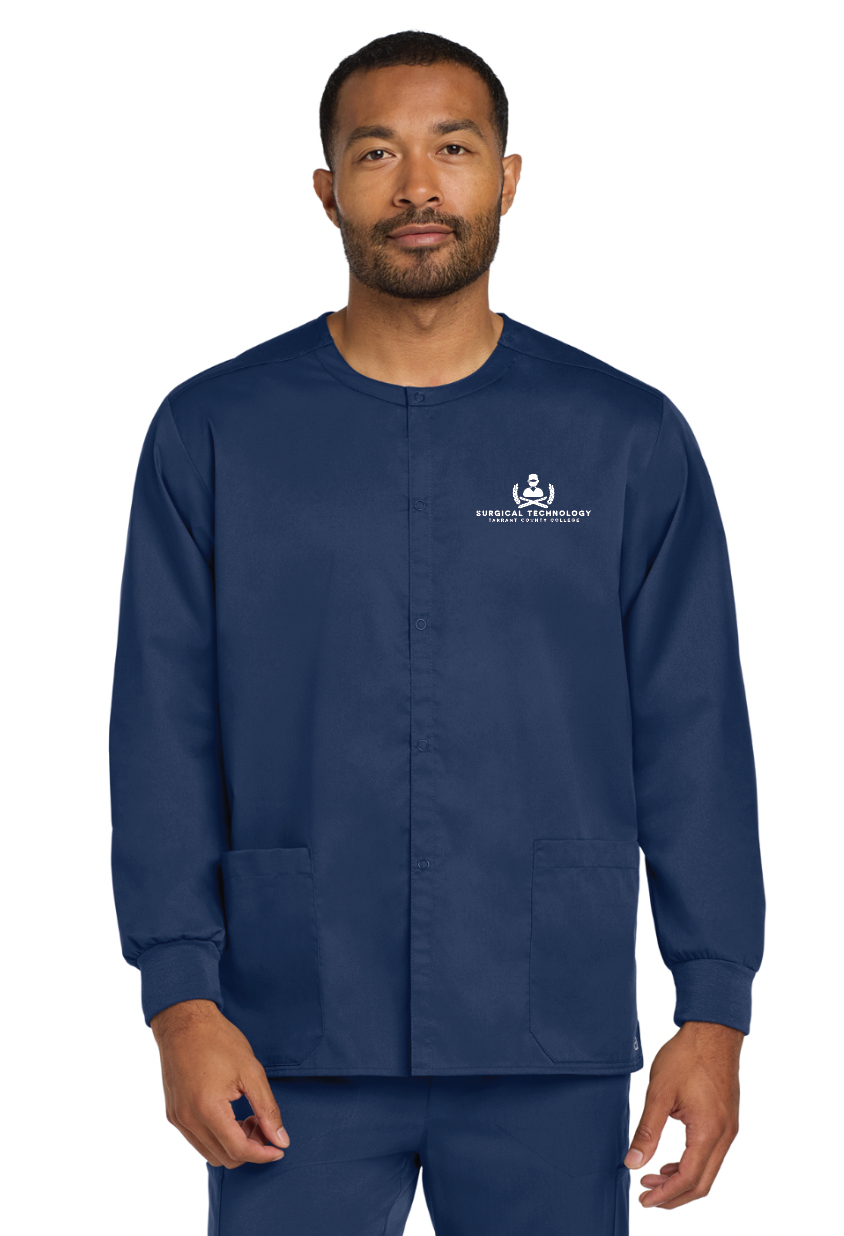 TCC Surgical Tech Wink WorkFlex Snap Front Scrub Jacket