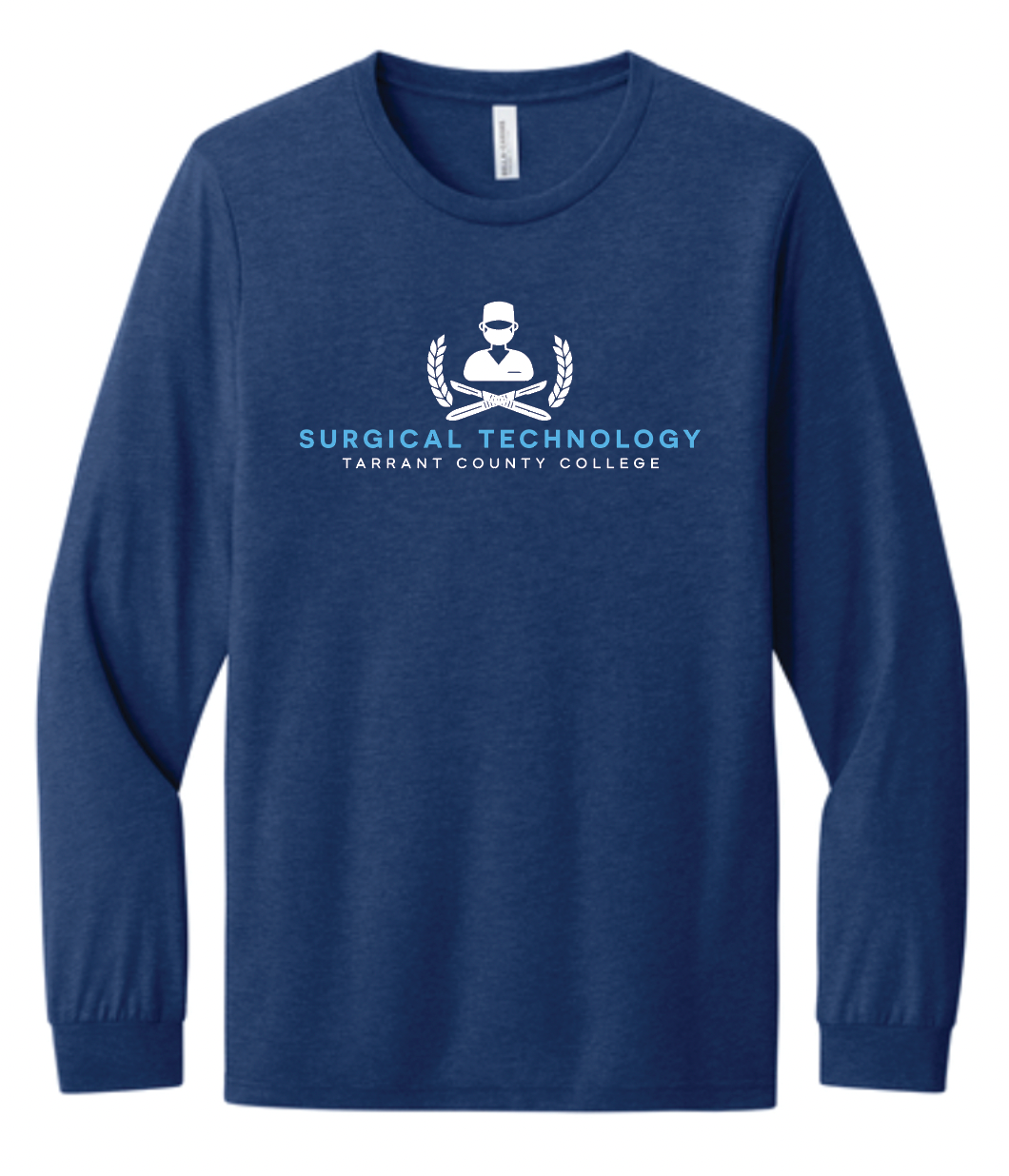 TCC Surgical Tech Triblend Long Sleeve Tee (Multiple Color Options)
