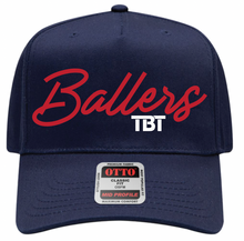 Load image into Gallery viewer, TBT Ballers Script Otto Cap (Multiple Color Options)
