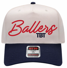 Load image into Gallery viewer, TBT Ballers Script Otto Cap (Multiple Color Options)

