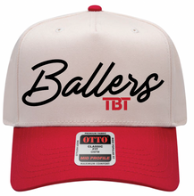 Load image into Gallery viewer, TBT Ballers Script Otto Cap (Multiple Color Options)
