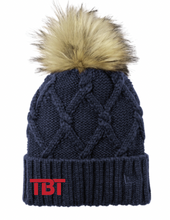 Load image into Gallery viewer, TBT Logo Faux Fur Beanie (Multiple Color Options)
