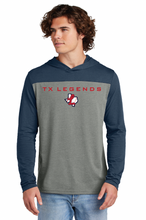 Load image into Gallery viewer, TX Legends Color Block Hooded Long Sleeve (Multiple Color Options)
