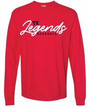Load image into Gallery viewer, TX Legends Script Apparel (All Apparel Options)(Adult)
