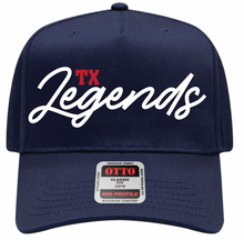 Load image into Gallery viewer, TX Legends Script Otto Cap (Multiple Color Options)
