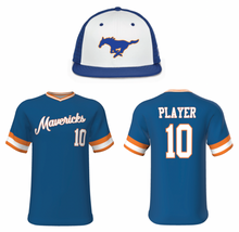 Load image into Gallery viewer, Mavericks Baseball Uniform Pack Royal
