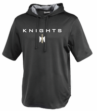 Load image into Gallery viewer, Knights Logo Short Sleeve Warm Up Hoodie (Multiple Color Options)
