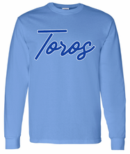 Load image into Gallery viewer, Toros Script Apparel (All Apparel Options)(Adult)
