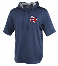 Load image into Gallery viewer, TX Legends Logo Short Sleeve Warm Up Hoodie (Multiple Color Options)
