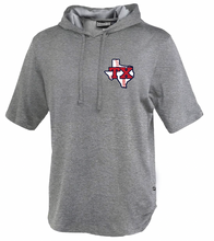 Load image into Gallery viewer, TX Legends Logo Short Sleeve Warm Up Hoodie (Multiple Color Options)
