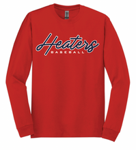 Load image into Gallery viewer, TX Heaters Baseball Script Apparel (All Apparel Options) YOUTH
