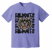 Load image into Gallery viewer, Repeating Wildcats Tee (Multiple Color Options) YOUTH
