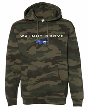 Load image into Gallery viewer, Walnut Grove Logo Camo Sweatshirt (Multiple Pattern Options)
