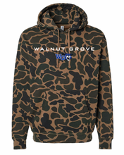 Load image into Gallery viewer, Walnut Grove Logo Camo Sweatshirt (Multiple Pattern Options)
