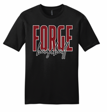 Load image into Gallery viewer, Forge Block Script Tee (Multiple Color/Apparel Options)
