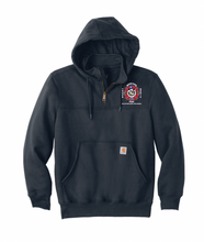 Load image into Gallery viewer, Bedford Firefighters Station 1 Carhartt Paxton Rain Defender 1/4 Zip (Multiple Color Options)
