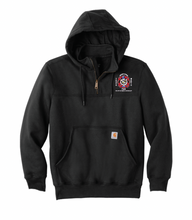 Load image into Gallery viewer, Bedford Firefighters Station 1 Carhartt Paxton Rain Defender 1/4 Zip (Multiple Color Options)
