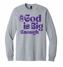 Load image into Gallery viewer, Mercy Prep God is Big Enough Apparel (Multiple Apparel Options) YOUTH
