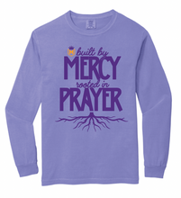 Load image into Gallery viewer, Mercy Prep Rooted In Prayer Purple Apparel (Multiple Apparel Options) ADULT
