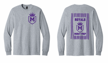 Load image into Gallery viewer, Mercy Prep Striped Logo Apparel (Multiple Apparel Options) YOUTH
