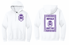 Load image into Gallery viewer, Mercy Prep Striped Logo Apparel (Multiple Apparel Options) YOUTH
