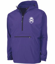 Load image into Gallery viewer, Mercy Prep Logo Charles River Pack N Go 1/4 Zip Jacket (Multiple Color Options) ADULT
