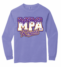 Load image into Gallery viewer, Mercy Prep Drip Purple Apparel (Multiple Apparel Options) ADULT
