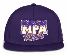 Load image into Gallery viewer, Mercy Prep Royals Drip GameChanger Flat Bill Cap (Two Color Options)
