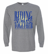 Load image into Gallery viewer, MISD Health Services Riding Waves Together Long Sleeve Tee (Gildan/Multiple Color Options)
