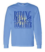 Load image into Gallery viewer, MISD Health Services Riding Waves Together Long Sleeve Tee (Gildan/Multiple Color Options)
