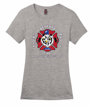Load image into Gallery viewer, Bedford Firefighters Station 1 Ladies Short Sleeve Tee (Three Color Options)
