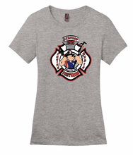 Load image into Gallery viewer, Bedford Firefighters Station 3 Ladies Short Sleeve Tee (Three Color Options)
