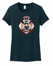 Load image into Gallery viewer, Bedford Firefighters Station 3 Ladies Short Sleeve Tee (Three Color Options)

