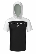 Load image into Gallery viewer, Forge Logo Performance Hooded Short Sleeve (Extended 15 Day TAT)
