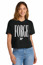 Load image into Gallery viewer, Forge Ladies Logo Crop (Multiple Color Options)
