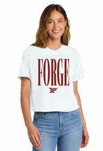 Load image into Gallery viewer, Forge Ladies Logo Crop (Multiple Color Options)
