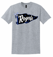 Load image into Gallery viewer, MHS Royals Pennant Apparel (Multiple Apparel Options)
