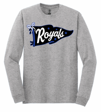 Load image into Gallery viewer, MHS Royals Pennant Apparel (Multiple Apparel Options)
