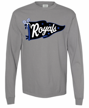 Load image into Gallery viewer, MHS Royals Pennant Apparel (Multiple Apparel Options)
