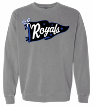 Load image into Gallery viewer, MHS Royals Pennant Apparel (Multiple Apparel Options)
